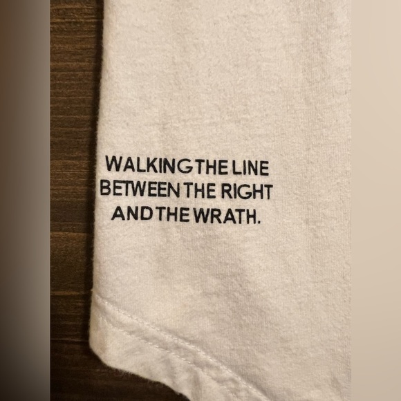 Civil Regime World Tour Long Sleeve Shirt Medium White Double Sided Graphic - Picture 5 of 13